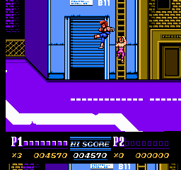 Double Dragon 2 on Nes : Mission 1 - Into the Turf