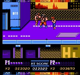 Double Dragon 2 on Nes : Mission 1 - Into the Turf