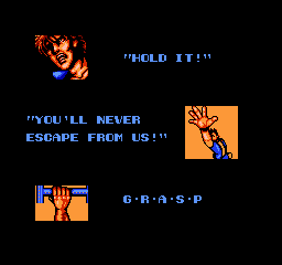 Double Dragon 2 sur Nes : Mission 3 - Battle in the chopper