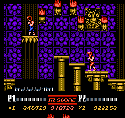 Double Dragon 2 on Nes : Mission 6 - Mansion Of Terror