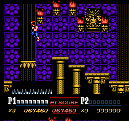 Double Dragon 2 on Nes : Mission 6 - Mansion Of Terror