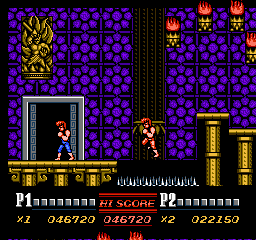 Double Dragon 2 on Nes : Mission 6 - Mansion Of Terror