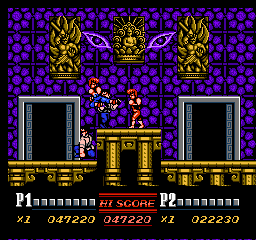 Double Dragon 2 on Nes : Mission 6 - Mansion Of Terror