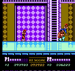 Double Dragon 2 sur Nes : Mission 8 - The double illusion