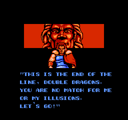 Double Dragon 2 on Nes : Mission 9 - Final confrontation ?