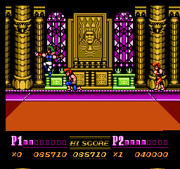 Double Dragon 2 on Nes : Mission 9 - Final confrontation ?