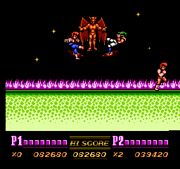 Double Dragon 2 on Nes : Mission 9 - Final confrontation ?