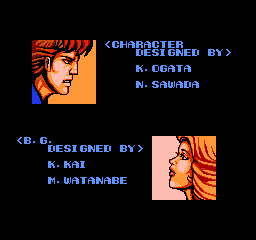 Double Dragon II sur Nes : cran titre et introduction