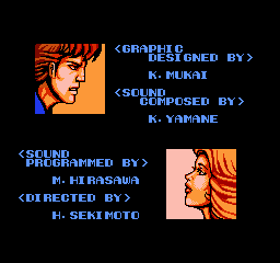 Double Dragon II sur Nes : cran titre et introduction