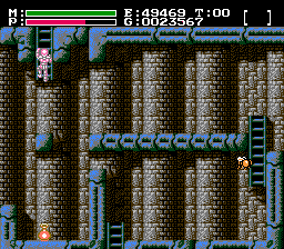 Faxanadu sur Nes : Soluce complte - septime partie (le chateau du dmon : Dartmoor)