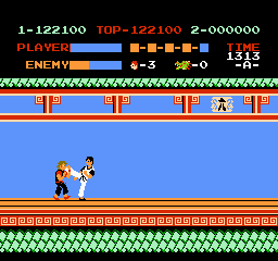 Kung Fu sur Nes - Cinquime tage, boss final Mr X