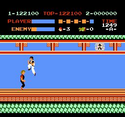 Kung Fu sur Nes - Cinquime tage, boss final Mr X