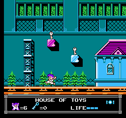 Little Nemo - Dream Master sur nes : Soluce du niveau 3 : House Of Toys