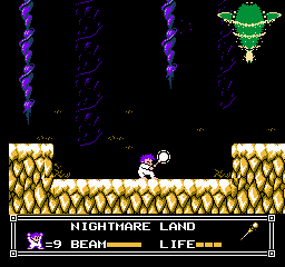Little Nemo - Dream Master sur nes : Soluce du niveau 8 : Nightmare Land