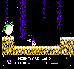 Little Nemo - Dream Master sur nes : Soluce du niveau 8 : Nightmare Land