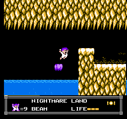 Little Nemo - Dream Master sur nes : Soluce du niveau 8 : Nightmare Land