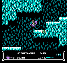 Little Nemo - Dream Master sur nes : Soluce du niveau 8 : Nightmare Land