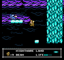 Little Nemo - Dream Master sur nes : Soluce du niveau 8 : Nightmare Land