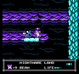 Little Nemo - Dream Master sur nes : Soluce du niveau 8 : Nightmare Land