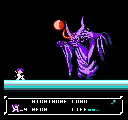 Little Nemo - Dream Master sur nes : Soluce du niveau 8 : Nightmare Land