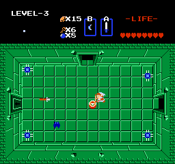 Zelda 1 - Solution du donjon 3 de la qute 1 : Le Manji (Zelda I Nes mini)