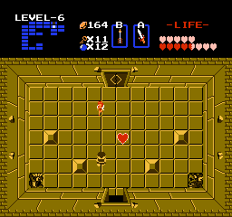Zelda 1 - Solution du donjon 6 de la qute 1 : Le Dragon (Zelda I Nes mini)
