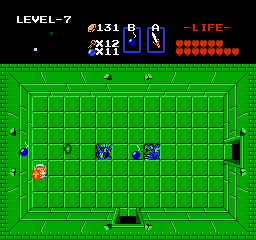 Zelda 1 - Solution du donjon 7 de la qute 1 : Le Dmon (Zelda I Nes mini)