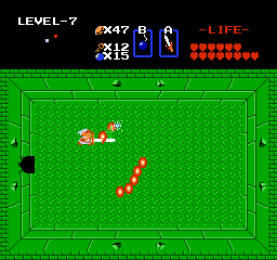 Zelda 1 - Solution du donjon 7 de la qute 1 : Le Dmon (Zelda I Nes mini)