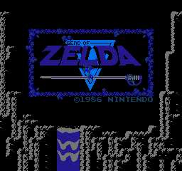 The Legend Of Zelda I sur Nes (mini) - prologue of first quest