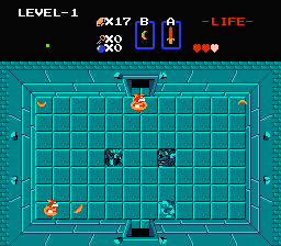 Zelda 1 - Solution du donjon 1 de la qute 2 : Le E (Zelda I Nes mini)