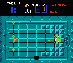 Zelda 1 - Solution du donjon 1 de la qute 2 : Le E (Zelda I Nes mini)
