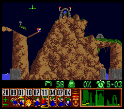 Lemmings sur Super Nes
