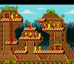 Push Over sur Super Nes : le dossier soluce complet de nintendo forever