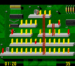Push Over sur Super Nes : le dossier soluce complet de nintendo forever
