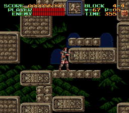 Super Castlevania 4 sur Super Nintendo - Niveau 4 : La tour de la mort