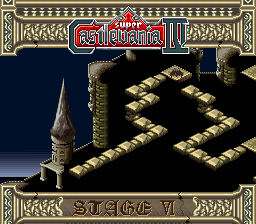 Super Castlevania 4 sur Super Nintendo - Niveau 6 : L'entre de Castlevania