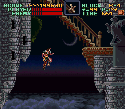 Super Castlevania 4 on Super Nintendo - Level 11 : The dungeon