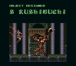 Super Castlevania 4 sur Super Nintendo - Epilogue - Fin - Crdit