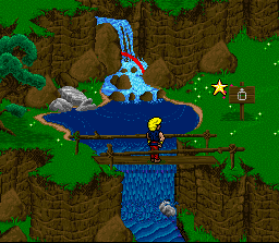 Young Merlin sur Super nes : Soluce, premire partie