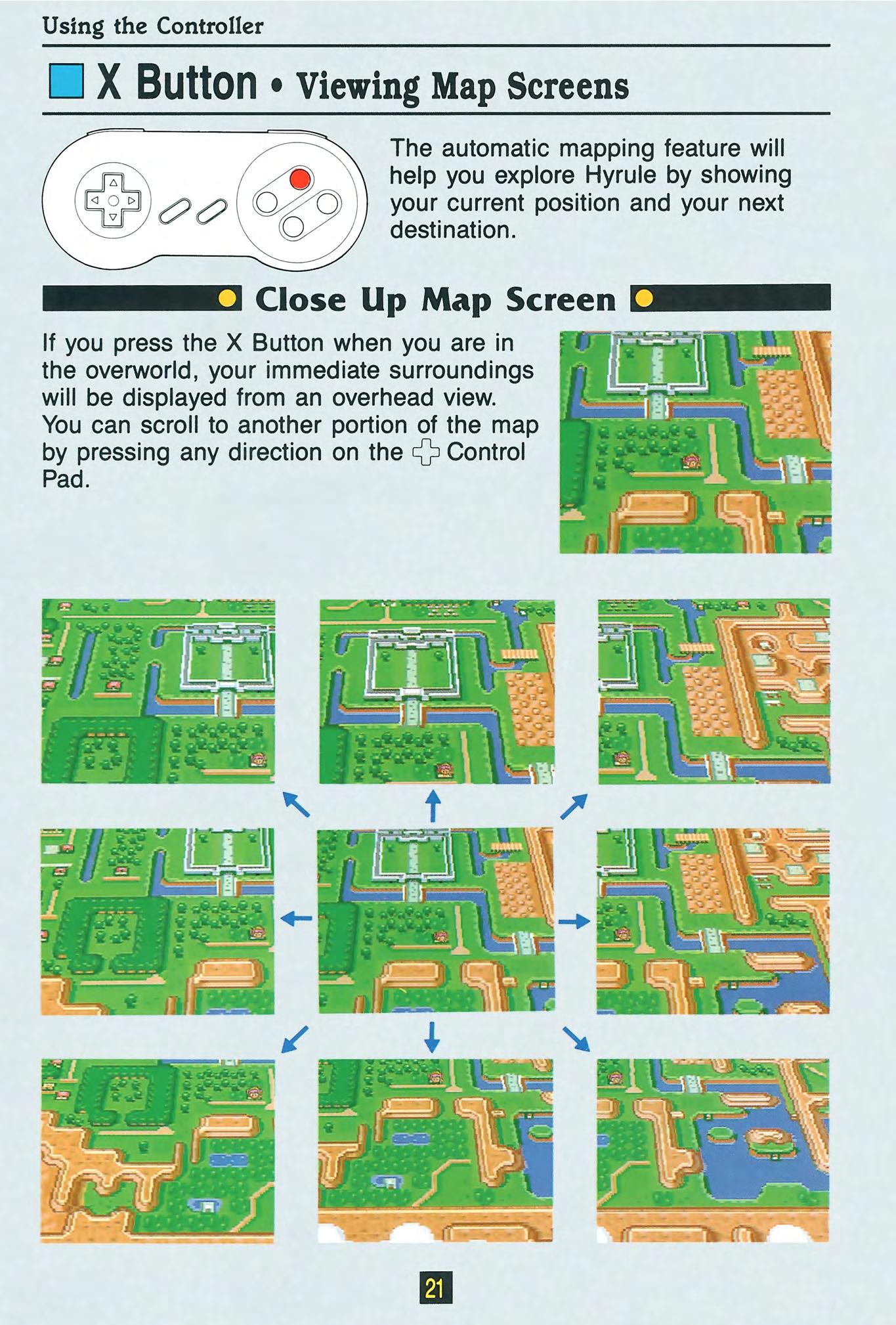 Zelda 3 ALTTP Super Nes : La notice de Zelda III A Link To The Past sur Snes Mini et Game Boy Advance