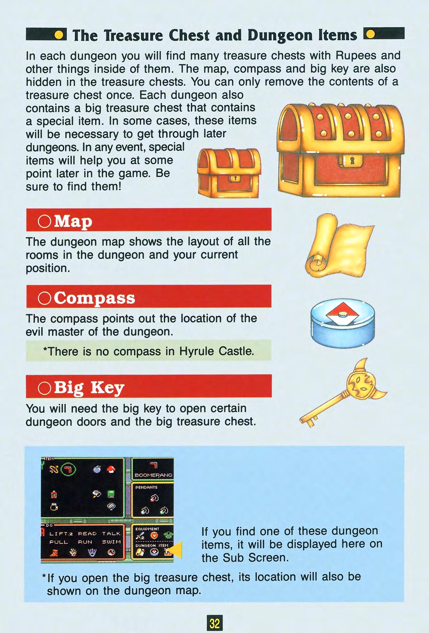 Zelda 3 ALTTP Super Nes : La notice de Zelda III A Link To The Past sur Snes Mini et Game Boy Advance