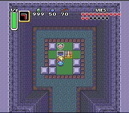 Zelda 3 Super Nes : Zelda3, Pieces of heart (all fragments of heart (hearts quarters) in Zelda III on super nintendo, Snes Mini and GBA)