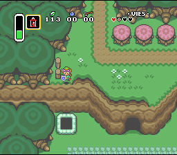 Zelda 3 on Super Nes : Before the first Medallion Palace (gba, Snes, super nintendo)