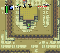 Zelda 3 on Super Nes : Before the first Medallion Palace (gba, Snes, super nintendo)