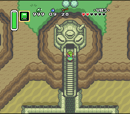 Zelda 3 on Super Nes : After the first Medallion Palace (gba, Snes, super nintendo)