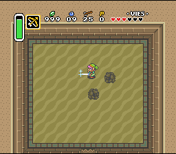 Zelda 3 Super Nes : Palais du Désert (2ème médaillon) (gba, Snes mini, super nintendo)