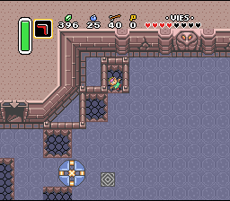 Zelda 3 sur Super Nes : Tower of Hera (third medallion) (gba, Snes mini, super nintendo)