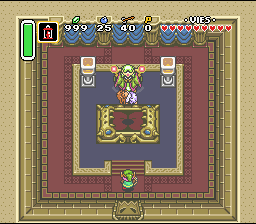 Zelda 3 sur Super Nes : After last medallion palace (gba, Snes mini, super nintendo)