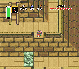 Zelda 3 Super Nes : Arrival in Darkworld (gba, Snes mini, super nintendo)