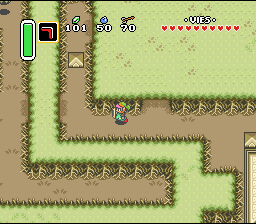 Zelda 3 Super Nes : Arrival in Darkworld (gba, Snes mini, super nintendo)